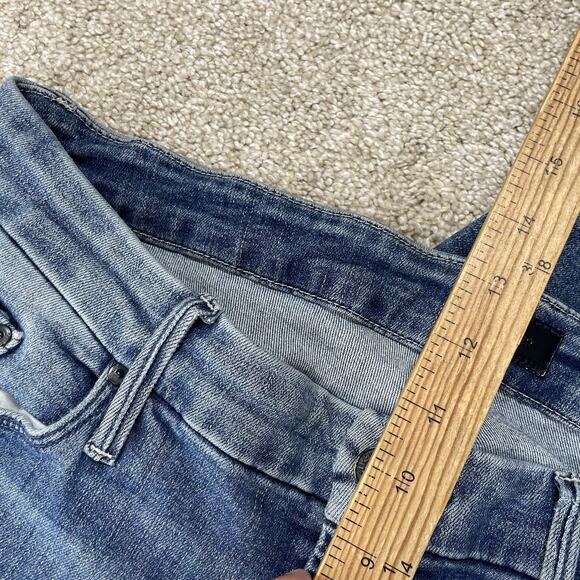 MOTHER Women Jeans Size 32 Blue The Looker Ankle 28" Inseam Stretch 52-51 - Picture 8 of 11